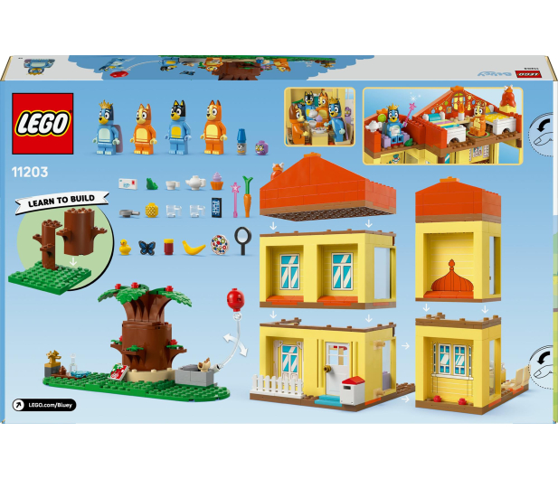 LEGO Bluey 11203 Dom rodzinny Blue - 1331695 - zdjęcie 8